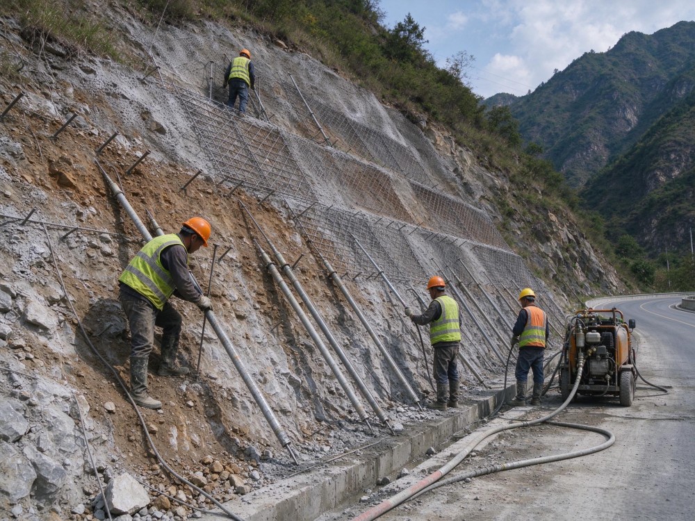 公路边坡防护